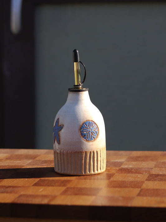 Seashell Olive Oil Bottle