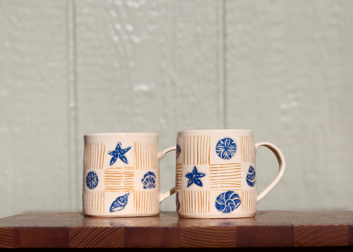 Seashell Quilt Mug