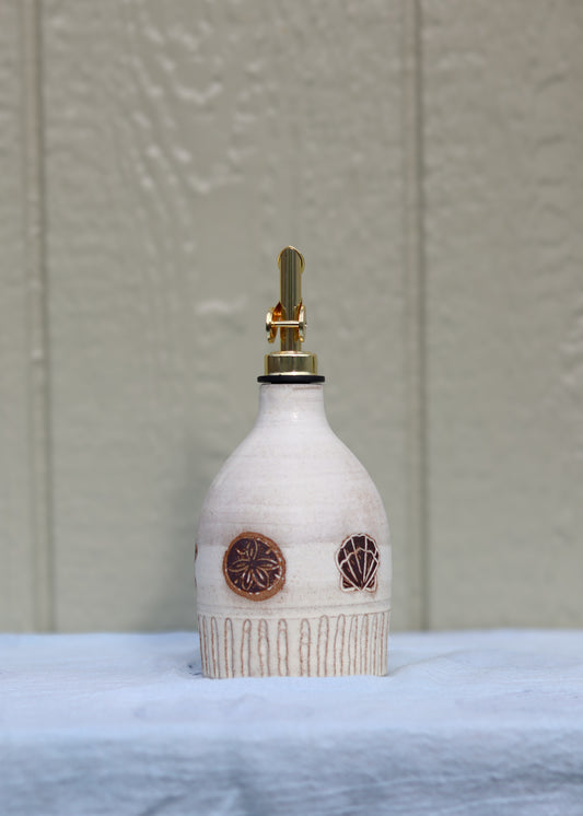 Brown Seashell Oil Bottle